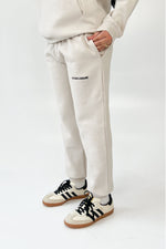 Studio Leisure essential bone embroidered relaxed jogger